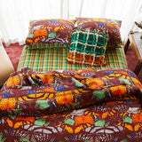 Karina Shag Cushion - Verdant Feather Insert