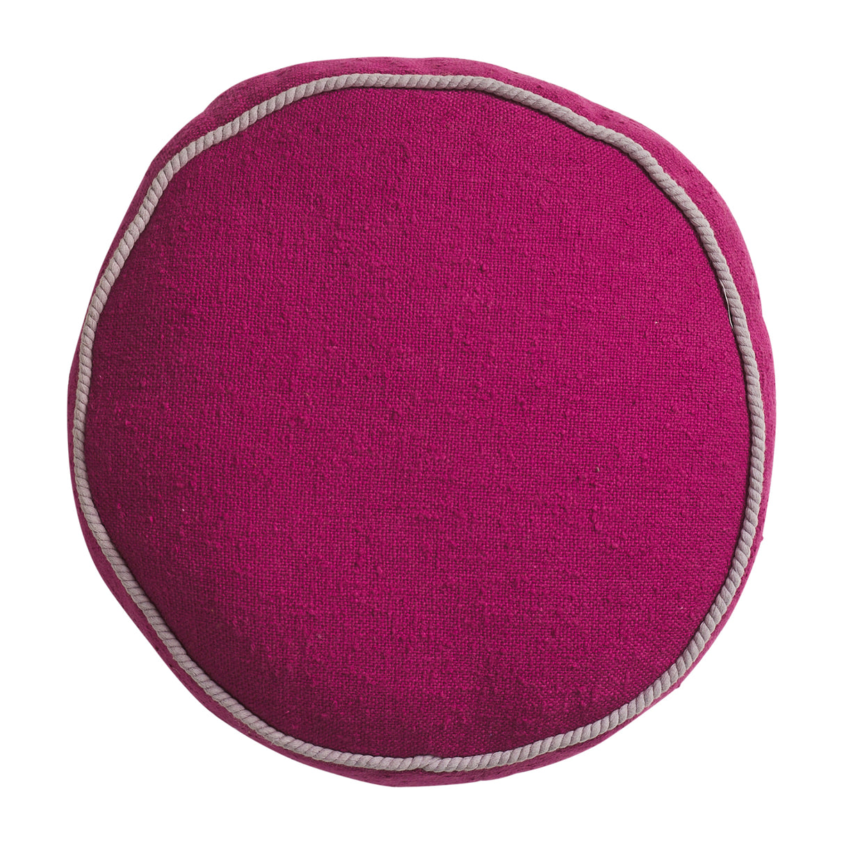 Dana Round Cushion - Plumberry Feather Insert