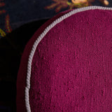 Dana Round Cushion - Plumberry Feather Insert