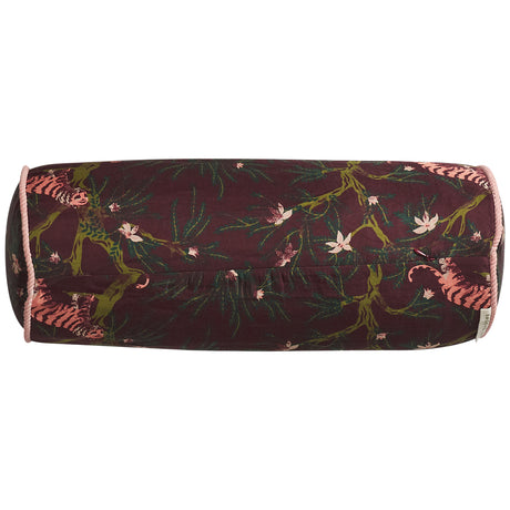 Andrea Bolster Cushion - Rosewood Feather Insert