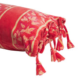 Agata Velvet Lumbar Cushion Feather Insert