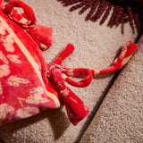 Agata Velvet Lumbar Cushion Feather Insert