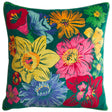 Ines Velvet Cushion - Verdant Feather Insert