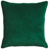 Ines Velvet Cushion - Verdant Feather Insert