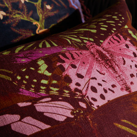 Emilia Cushion - Pansy Feather Insert