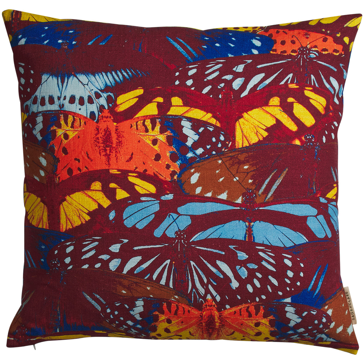 Emilia Cushion - Ultramarine Feather Insert