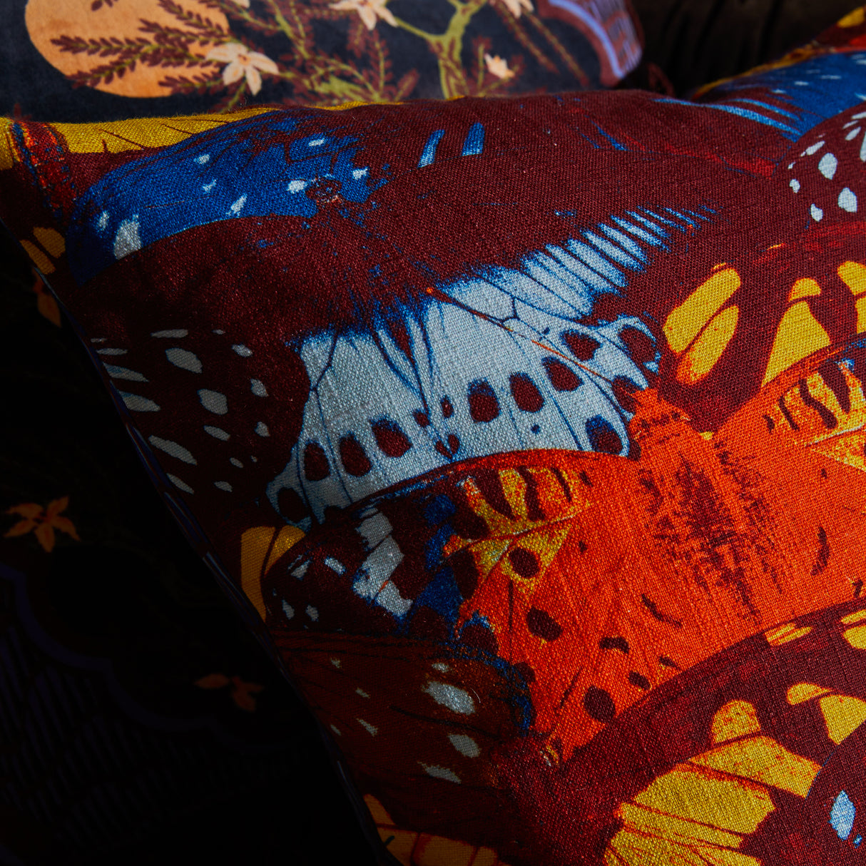 Emilia Cushion - Ultramarine Feather Insert