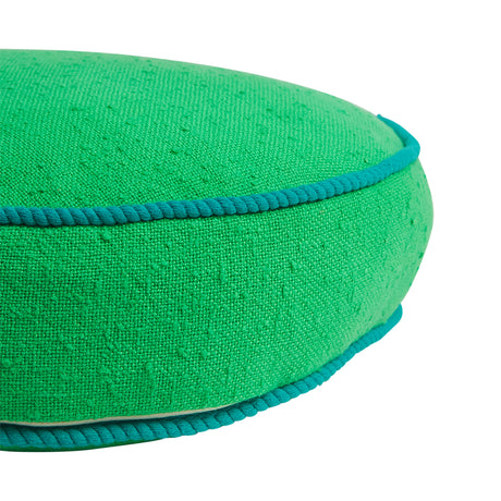 Dana Round Cushion - Spring Green Feather Insert