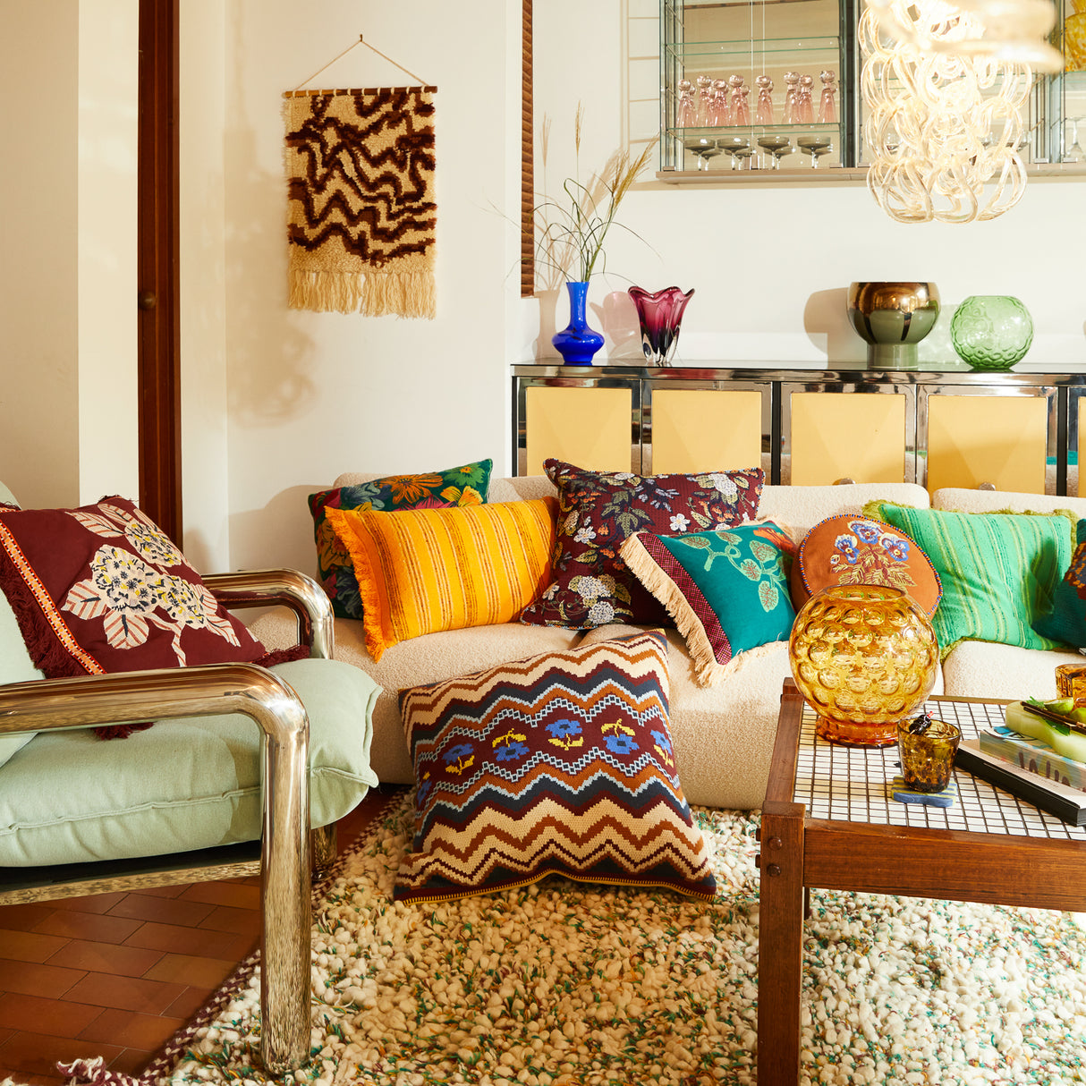 Heidi Jacquard Cushion
