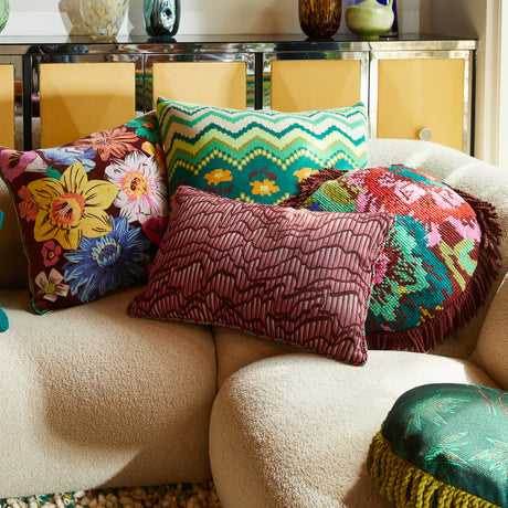 Hanna Jacquard Cushion Feather Insert