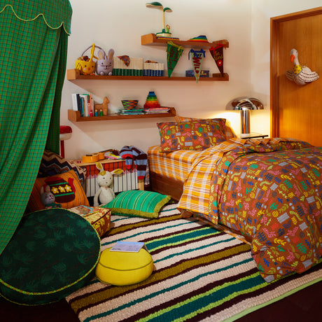 Dana Round Cushion - Medallion Feather Insert