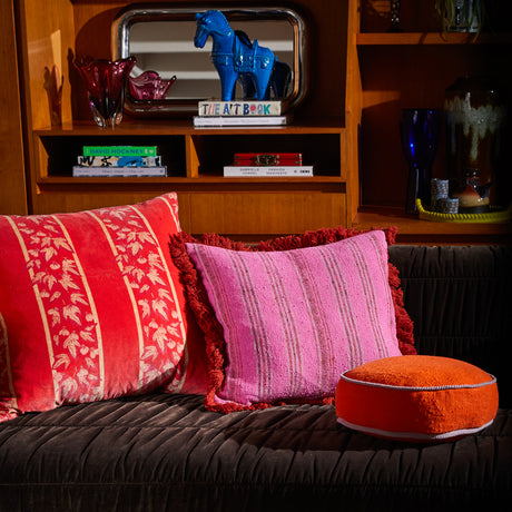 Dana Round Cushion - Orangerie Feather Insert