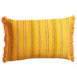 Nicolette Woven Cushion - Marigold Feather Insert