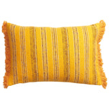 Nicolette Woven Cushion - Marigold Feather Insert