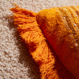 Nicolette Woven Cushion - Marigold Feather Insert