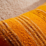 Nicolette Woven Cushion - Marigold Feather Insert