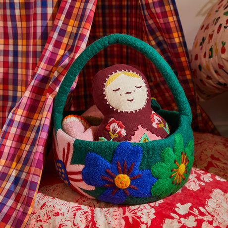 Milena Embroidered Cushion