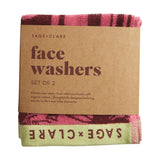 Eliza Face Washer Set - Primrose