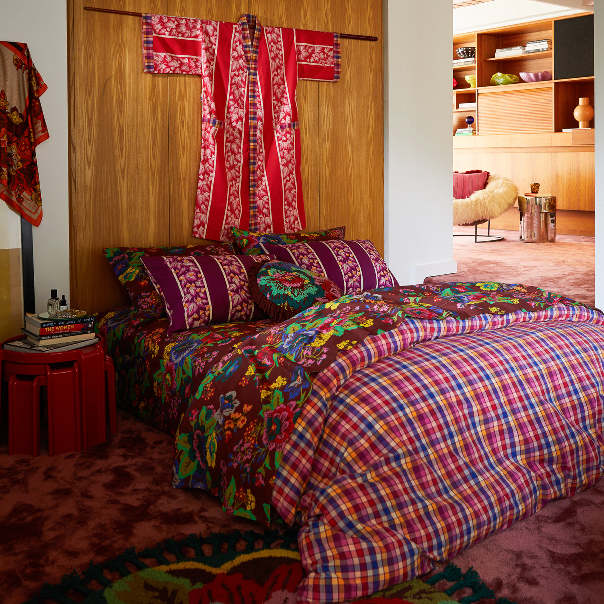 Zita Cotton Sheets Flat Sheet / Queen