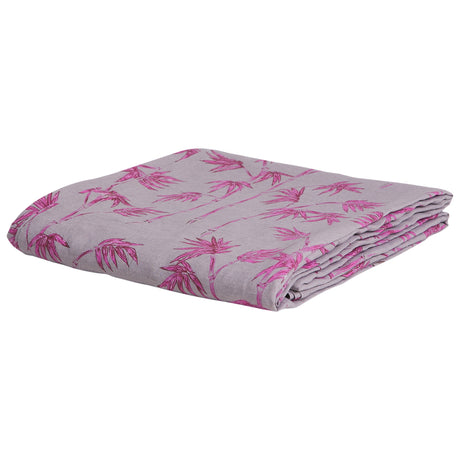 Aneta Linen Sheets - Mink Grey Flat Sheet / Queen