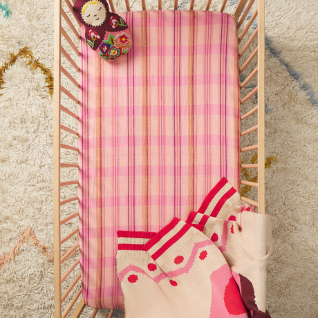 Nicolette Linen Sheets - Poudre Flat Sheet / Single