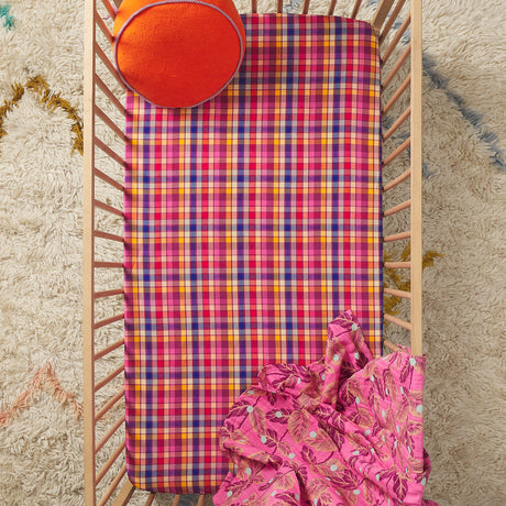 Stela Cotton Sheets - Pansy Flat Sheet / Single