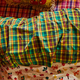 Stela Cotton Sheets - Spring Green Flat Sheet / Single