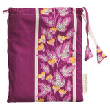 Agata Cotton Sheets - Mulberry Flat Sheet / Single