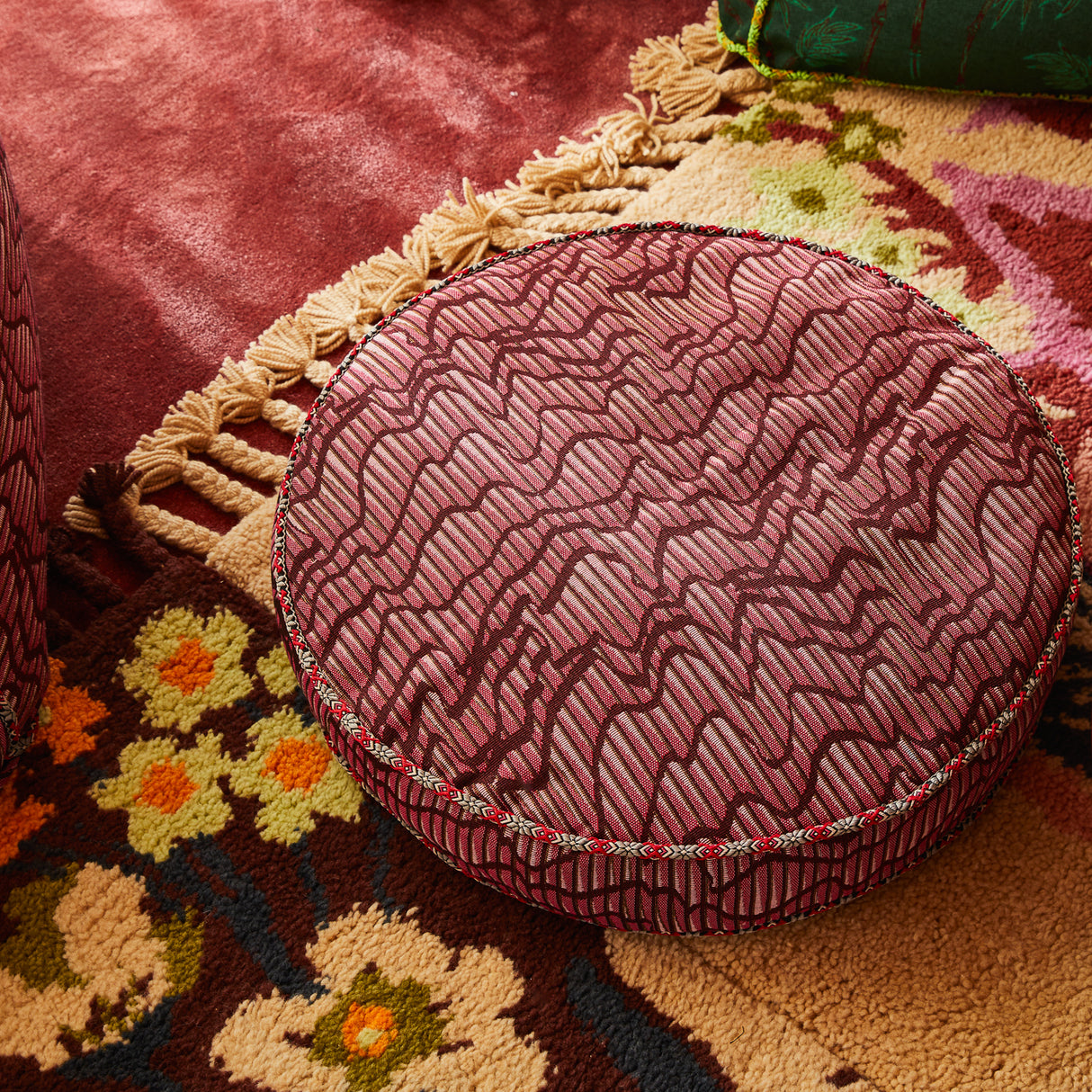Hanna Jacquard Floor Cushion