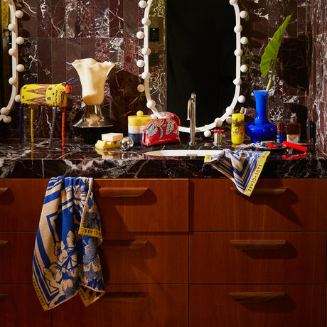 Eliza Hand Towel - Ultramarine