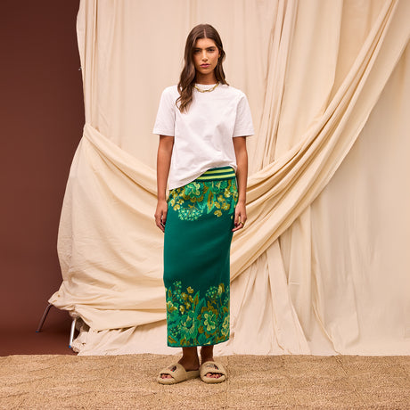 Eliza Knit Maxi Skirt XS