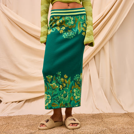 Eliza Knit Maxi Skirt XS