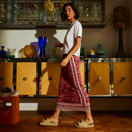 Hanna Knit Maxi Skirt XS