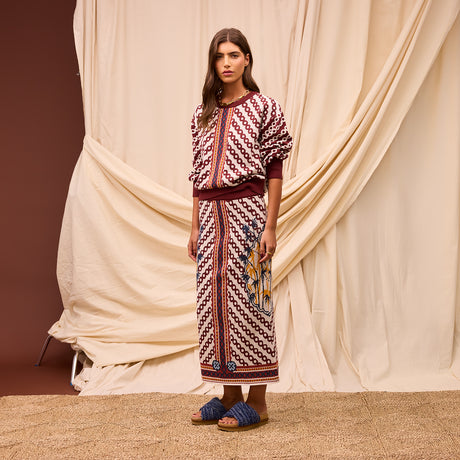 Aneta Knit Maxi Skirt XS