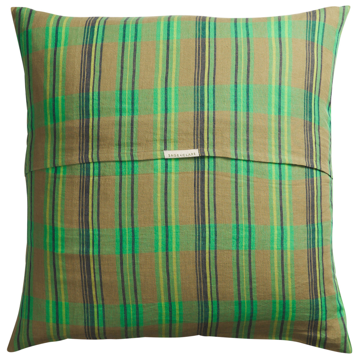 Nicolette Linen Euro Pillowcase Set - Juniper