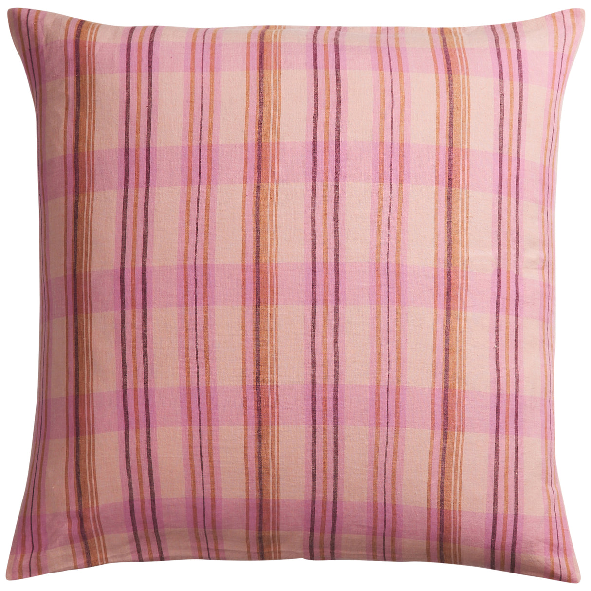 Nicolette Linen Euro Pillowcase Set - Poudre