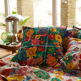 Ines Cotton Euro Pillowcase Set - Verdant