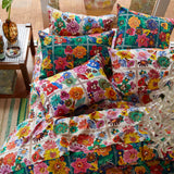 Ines Cotton Euro Pillowcase Set - Verdant