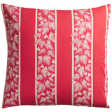 Agata Cotton Euro Pillowcase Set - Vermillion