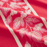 Agata Cotton Euro Pillowcase Set - Vermillion