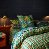 Babette Linen Euro Pillowcase Set - Verdant