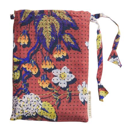 Heidi Linen Euro Pillowcase Set - Burnt Sienna