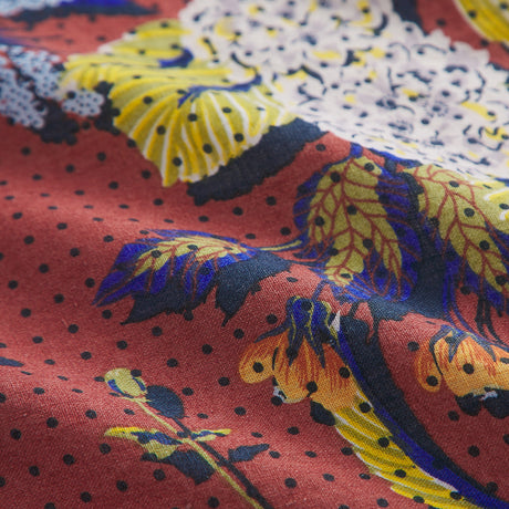 Heidi Linen Euro Pillowcase Set - Burnt Sienna