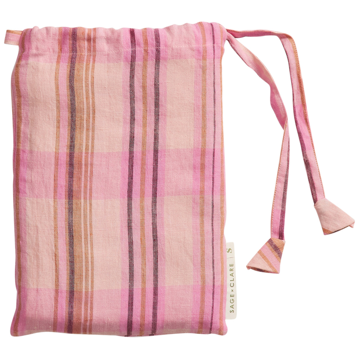 Nicolette Linen Pillowcase Set - Poudre Standard