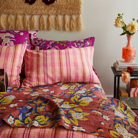 Nicolette Linen Pillowcase Set - Poudre Standard