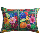 Ines Silk Pillowcase - Verdant Standard
