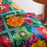 Ines Silk Pillowcase - Verdant Standard