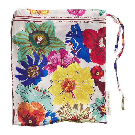 Ines Silk Pillowcase - Porcelain Standard