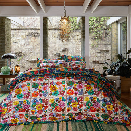 Ines Silk Pillowcase - Porcelain Standard