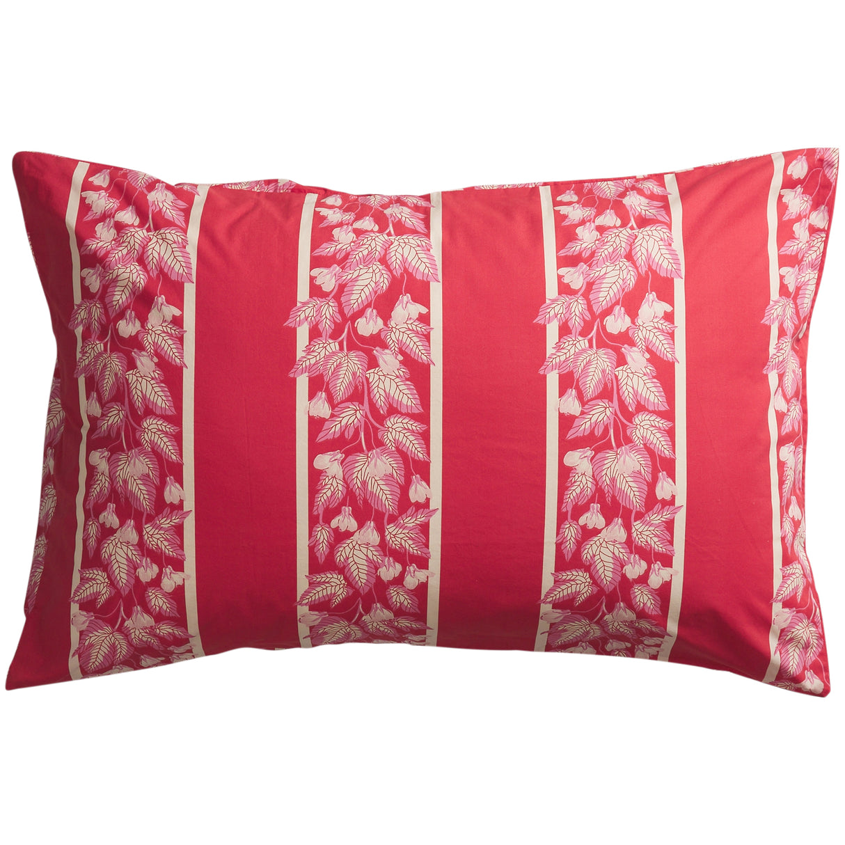 Agata Cotton Pillowcase Set - Vermillion Standard